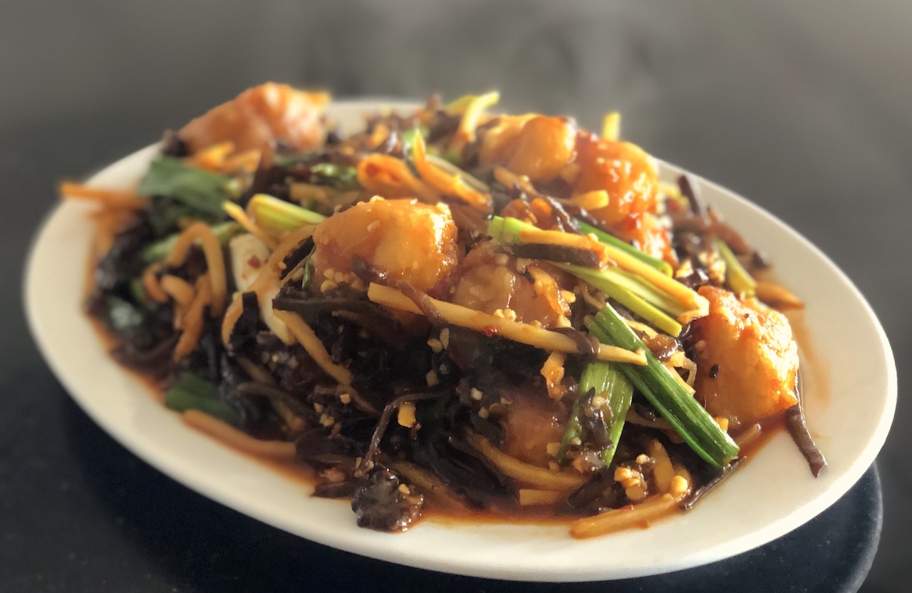 Sichuan Scallops 鱼香干贝--Spicy