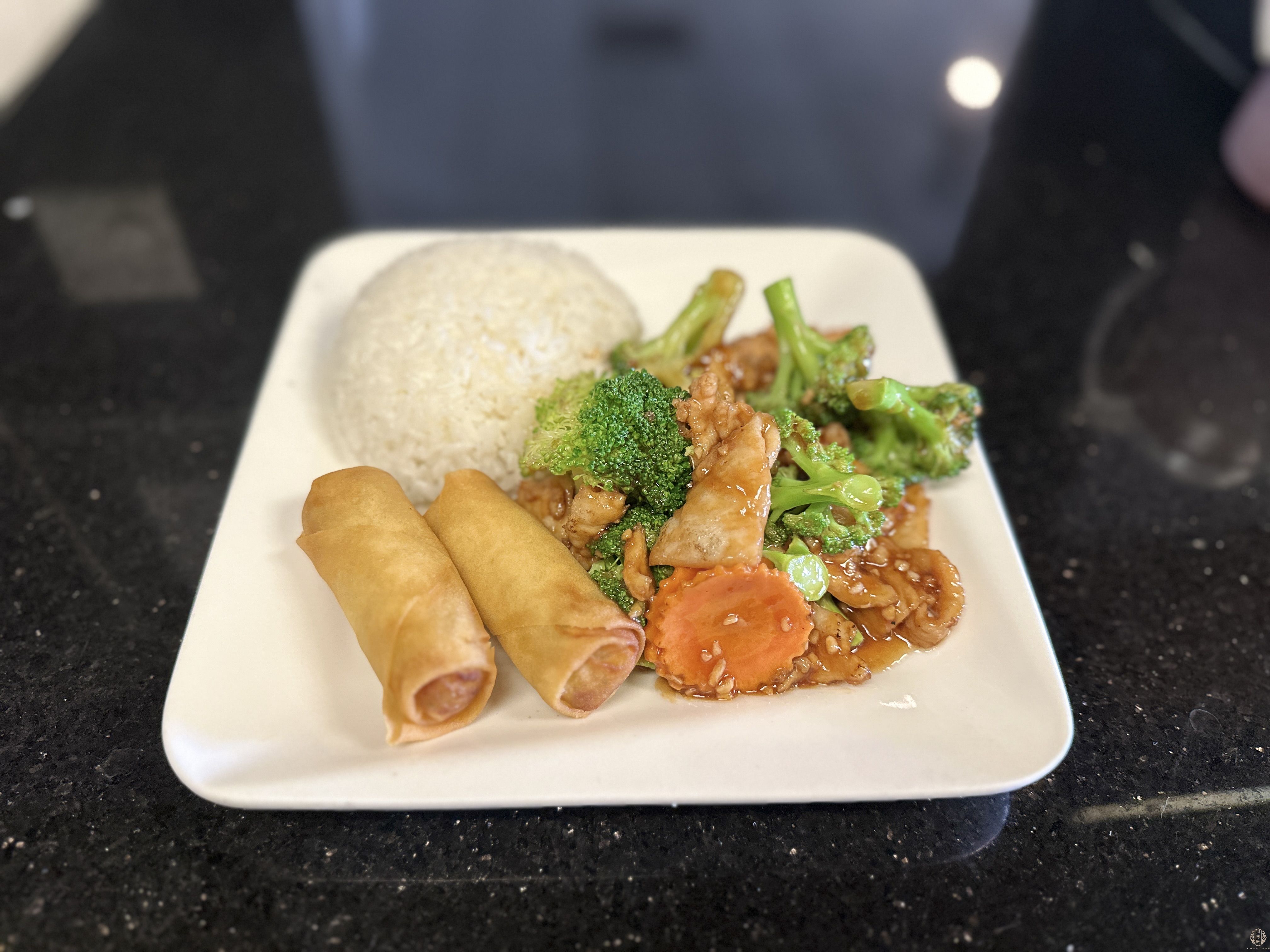 Chicken with Broccoli 芥兰鸡(午餐)